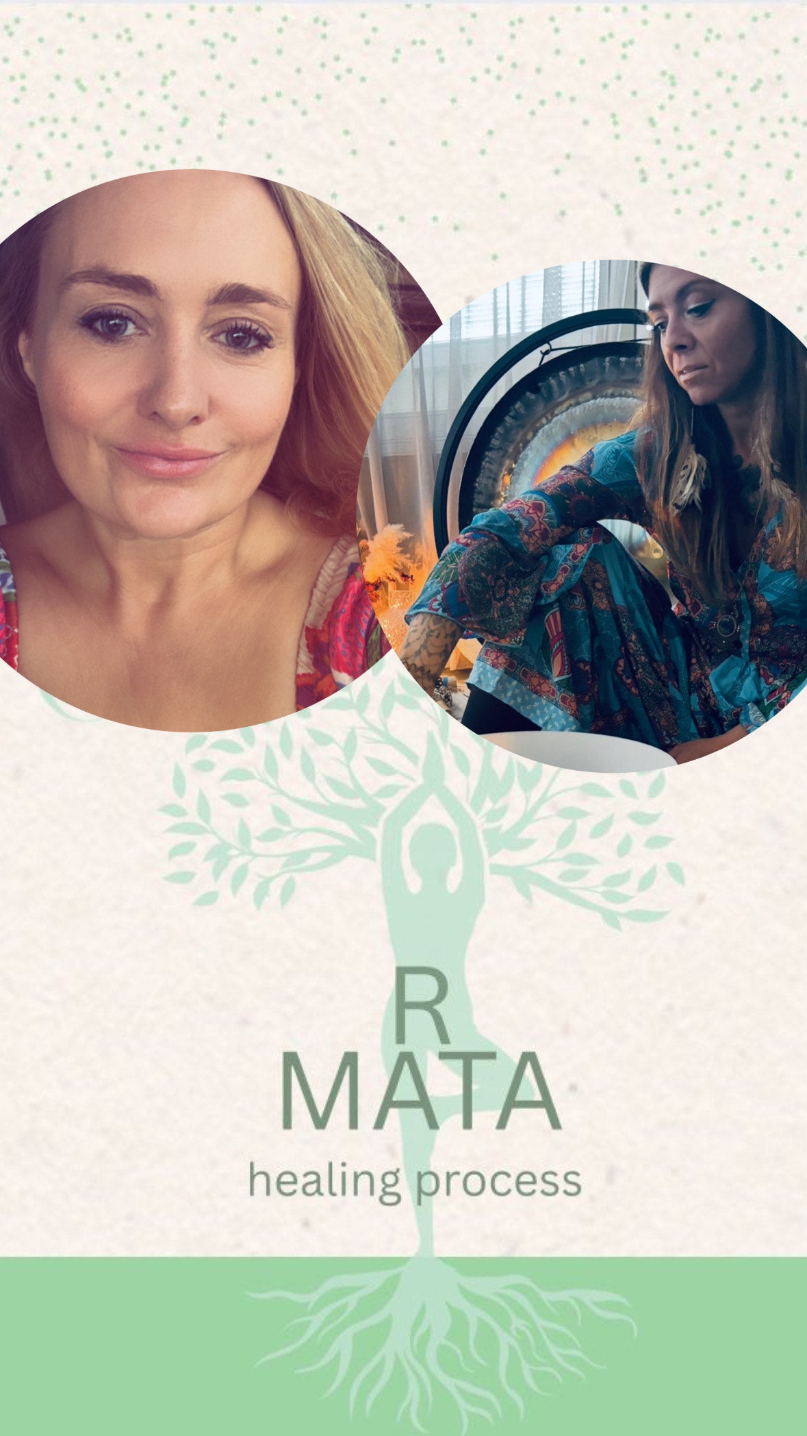 Mata healing process og hljóðferðalag með Berglindi og Mörtu